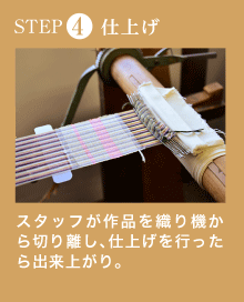 仕上げ